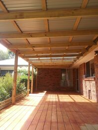 Deck construction project