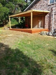 Deck construction project