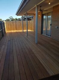 Deck construction project