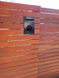 Fence construction project