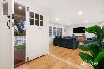 Renovated living area
