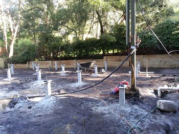 Retaining wall project